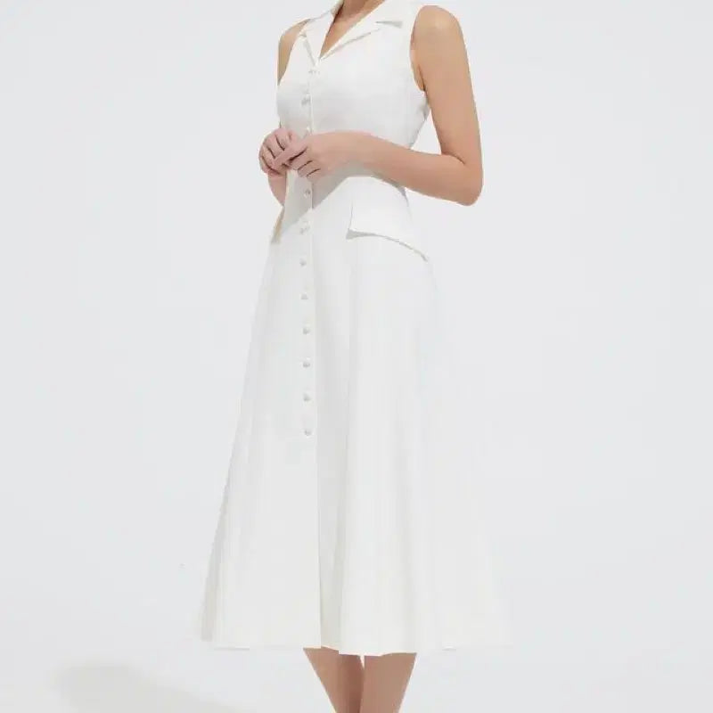 [SOLD OUT] 아보아보 오픈 카라 셔츠드레스 휴양지 화이트원피스 셀프웨딩스냅