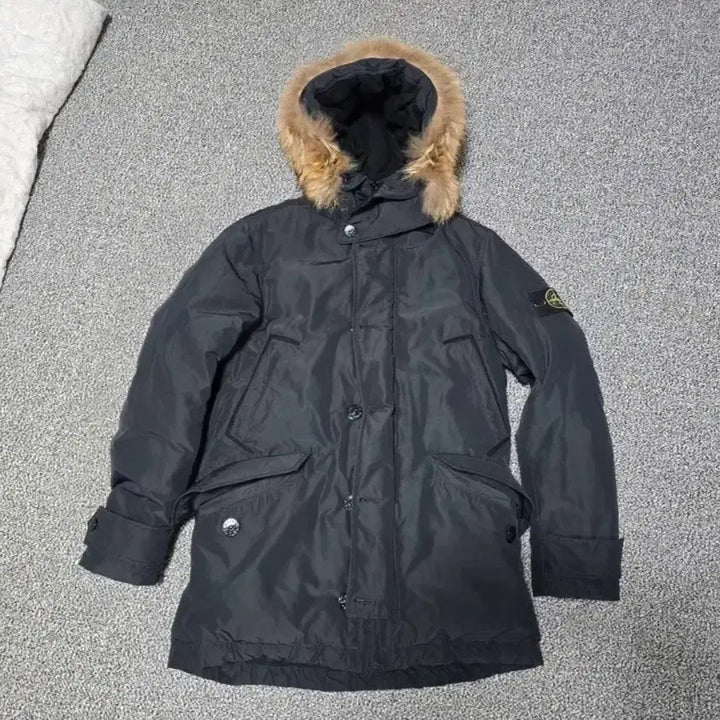 [BUNJANG] Stone Island Micro Reps Down Padded Jacket / [S] 스톤아일랜드 마이크로랩스 다운 퍼 패딩 자켓