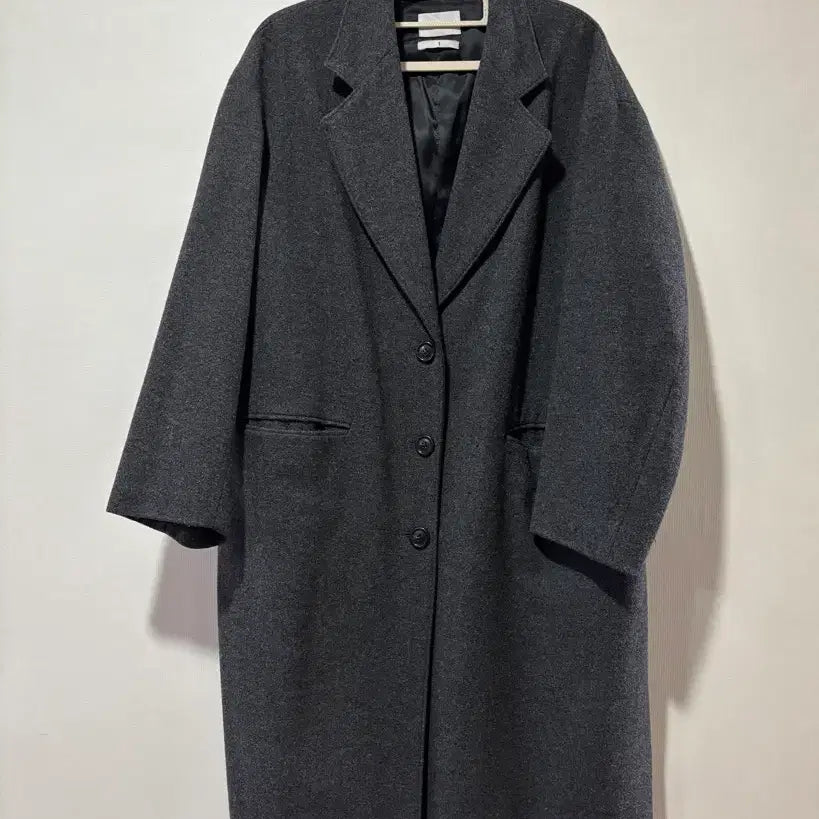 [BUNJANG] Kirsh Oversized Wool Coat / 무배) 키르시 오버핏 울코트