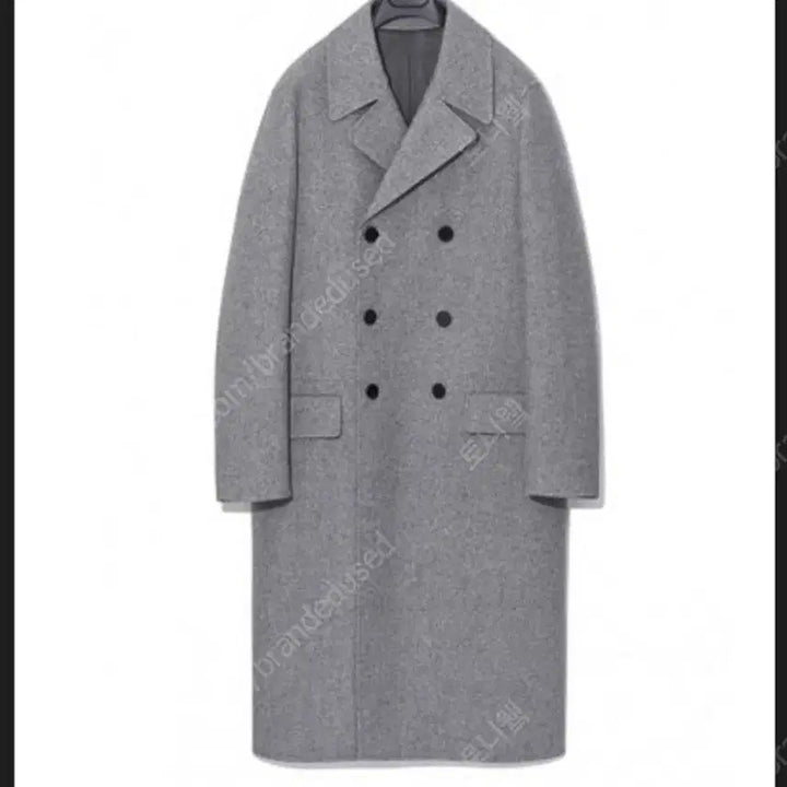 [BUNJANG] Mama Gari Bon Coat Twill Gray 46 / 마마가리 봉코트 트윌그레이 46