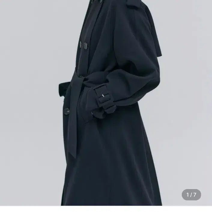 [BUNJANG] NilbyP 2023 Double Trench Coat Jacket / 닐바이피 23년 더블 트렌치코트 자켓 점퍼 결혼식 하객룩 출근룩 올드머니