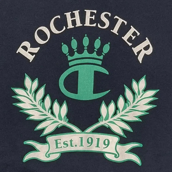 [BUNJANG] Champion Rochester Heritage Graphic Sweatshirt (Navy) / 할인!! [M] 챔피언 로체스터 헤리티지 그래픽 맨투맨 (네이비)