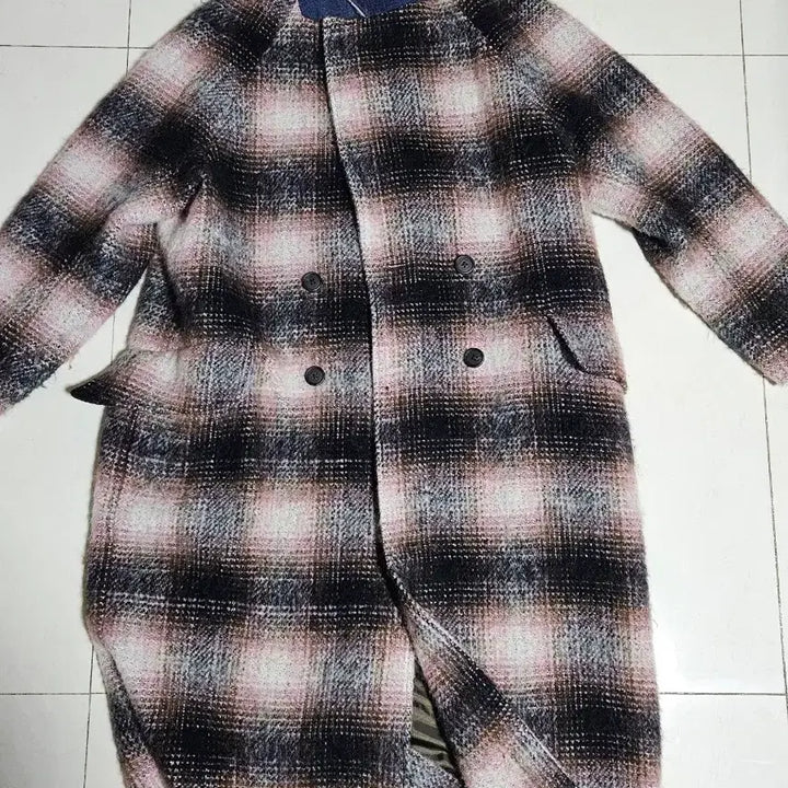 [BUNJANG] Paul Smith Alpaca Check Coat / 폴스미스 알파카 체크 코트