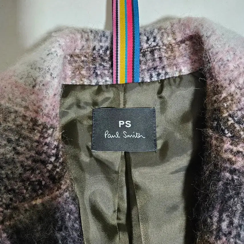 [BUNJANG] Paul Smith Alpaca Check Coat / 폴스미스 알파카 체크 코트