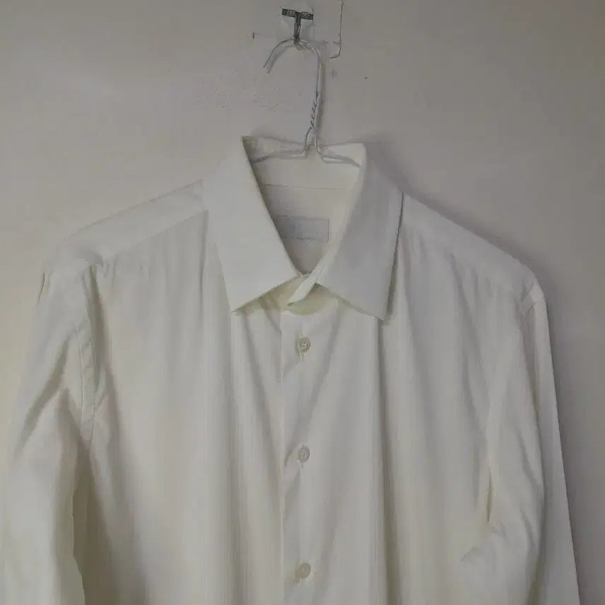 [BUNJANG] Prada Ivory Dress Shirt / 이태리산 프라다 아이보리 드레스셔츠 39 15 1/2
