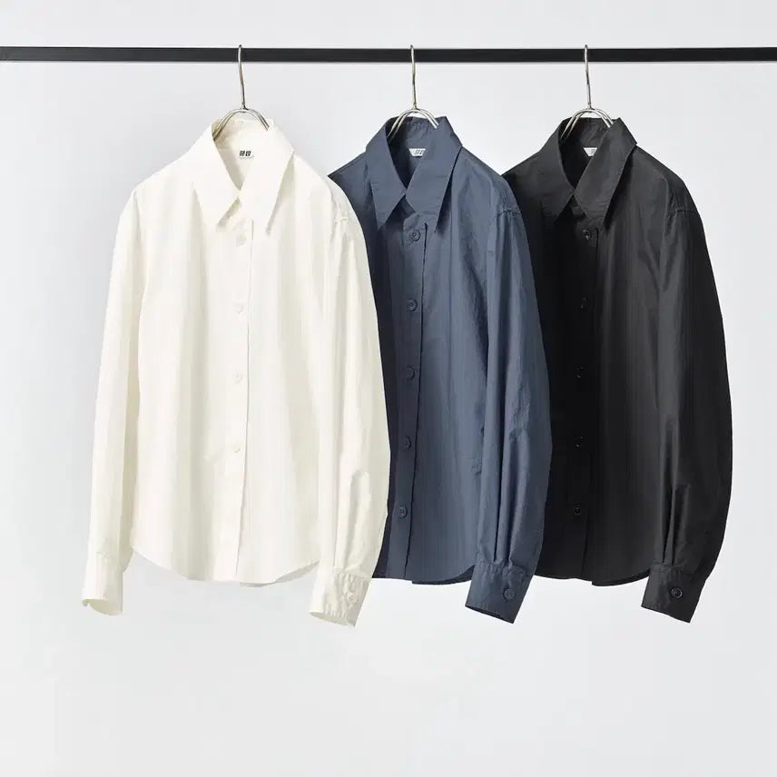[BUNJANG] Uniqlo U Cotton Shirt - Blue / XL 유니클로u 코튼 셔츠 블루