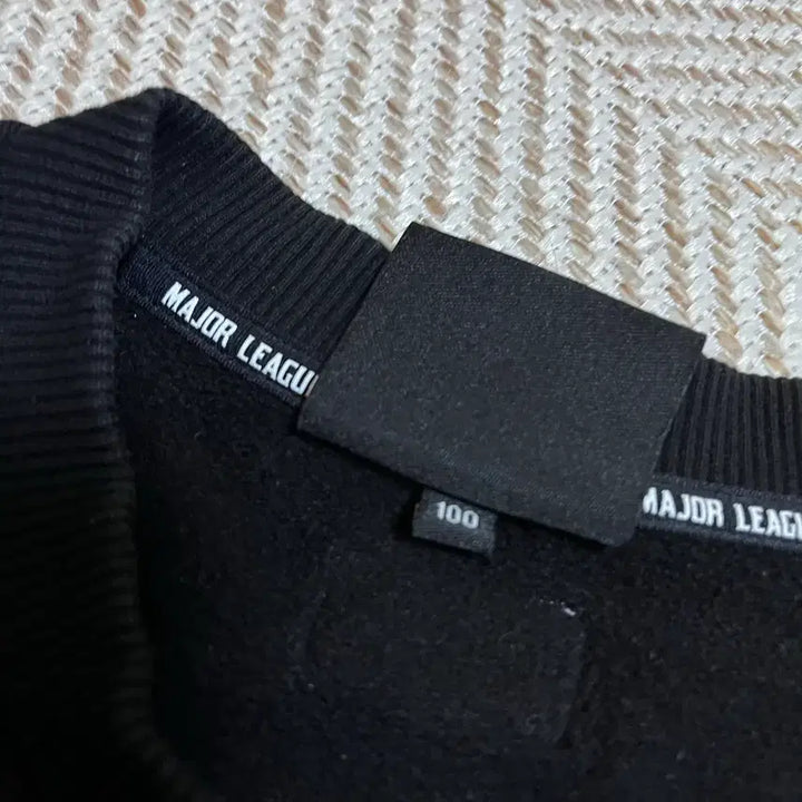 [BUNJANG] MLB Yankees Black Fleece Sweatshirt (Size 100) / [정품] MLB 양키스 블랙 기모 맨투맨 [ 100 ]