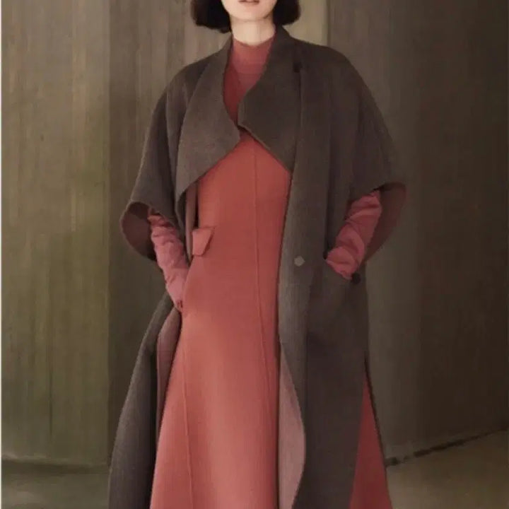 [BUNJANG] G-Studio Reversible Cape Coat M / g-studio 리버시블 케이프 코트 m