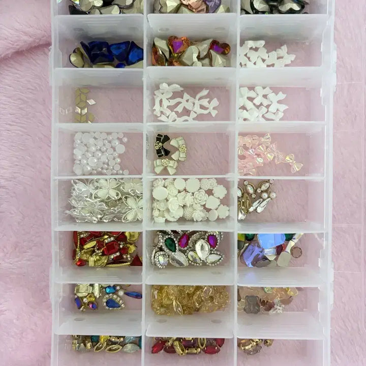 [BUNJANG] Nail Art Parts Bundle Set / 네일 파츠