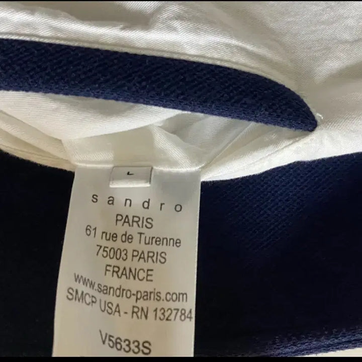 [BUNJANG] Sandro Homme Marine Jacket L / 산드로 옴므 마린 자켓 L