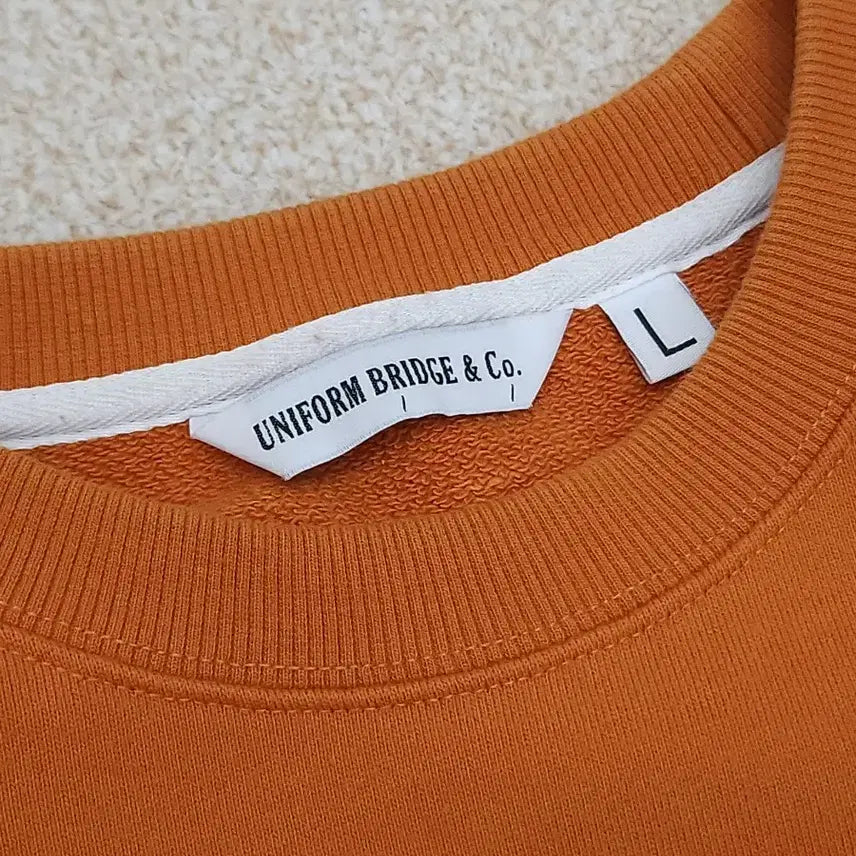 [BUNJANG] Uniform Bridge Men's Sweatshirt Training Top / (L)유니폼브릿지 남자 맨투맨 트레이닝복 캐주얼 스웻셔츠 F18W2077