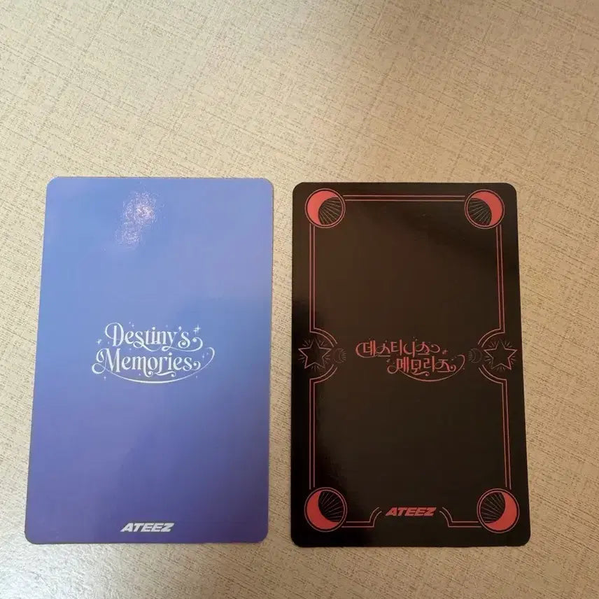 [BUNJANG] ATEEZ Seonghwa Destiny Memories Photocard / 에이티즈 성황 Destiny Memories 포토카드