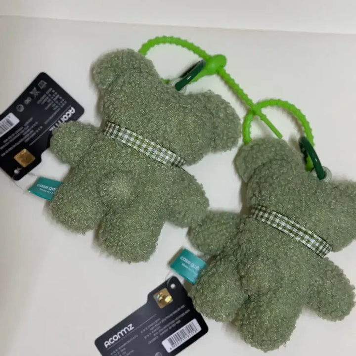 [BUNJANG] Wasabi Bear Ppomgeul Edition Keyring / 와사비베어 뽀글이 에디션 키링 / 약 12cm/  1개 남음