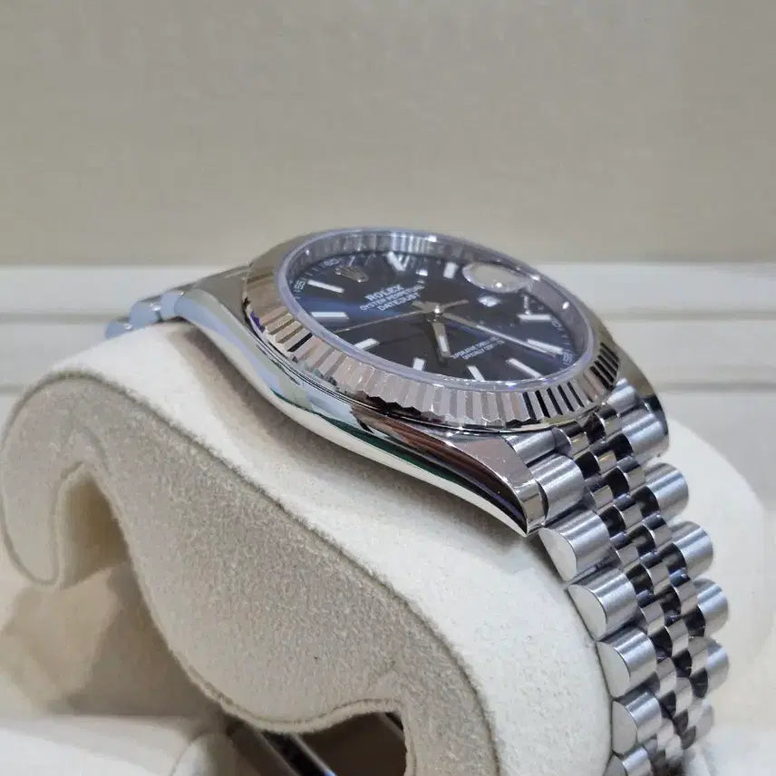 [BUNJANG] Rolex Datejust 41 Blue Dial Steel Watch / 롤렉스 데이저스트41 청판 스틸 풀구성