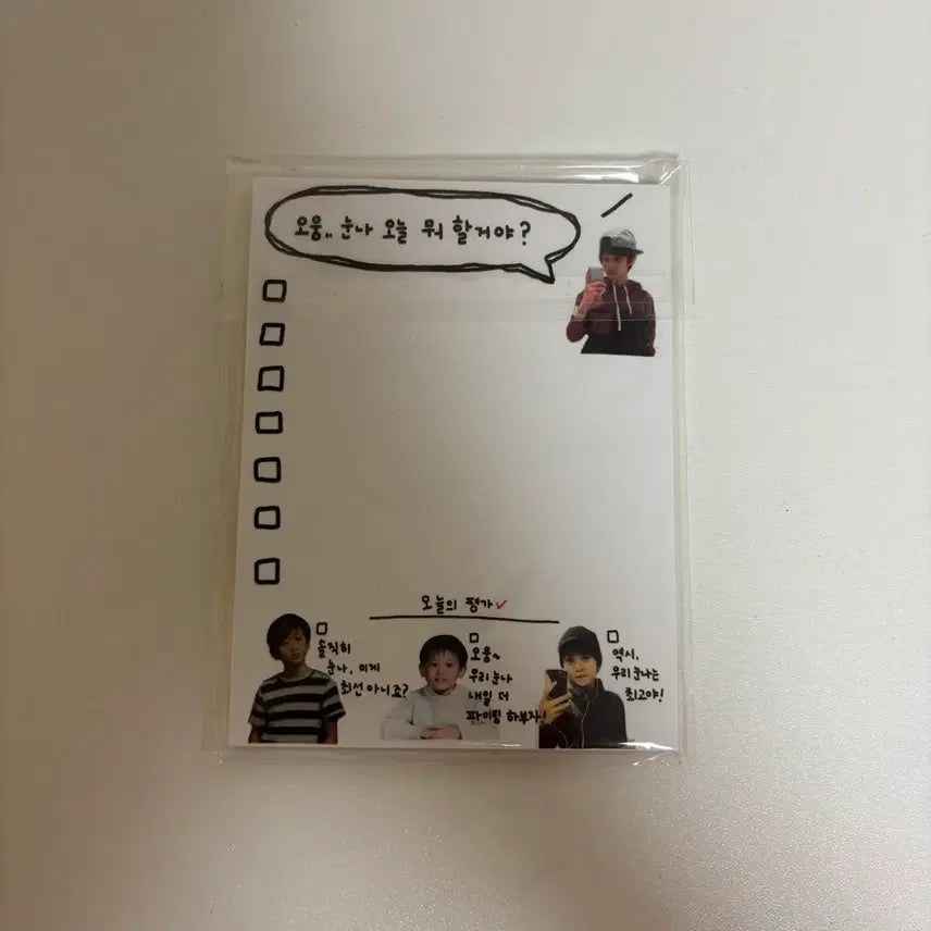 [SOLD OUT] 엔시티 마크 투두리스트 메모지