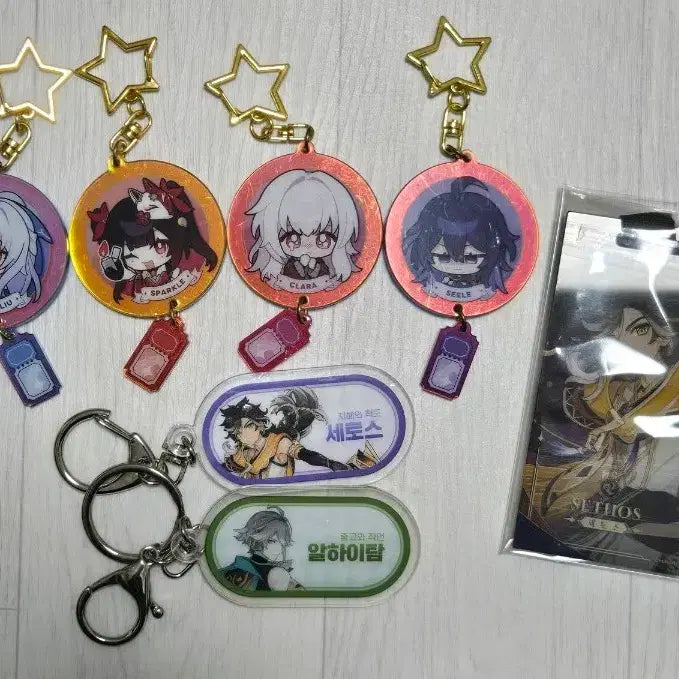 [BUNJANG] Honkai: Star Rail Official Keyring / 스타레일 원신 공식 키링