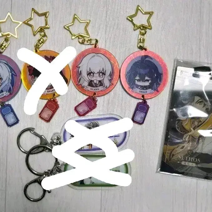 [BUNJANG] Honkai: Star Rail Official Keyring / 스타레일 원신 공식 키링