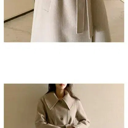 [BUNJANG] Fabbit Merino Wool Handmade Coat / 퍼빗 메리노울 메모리 핸드메이드 코트