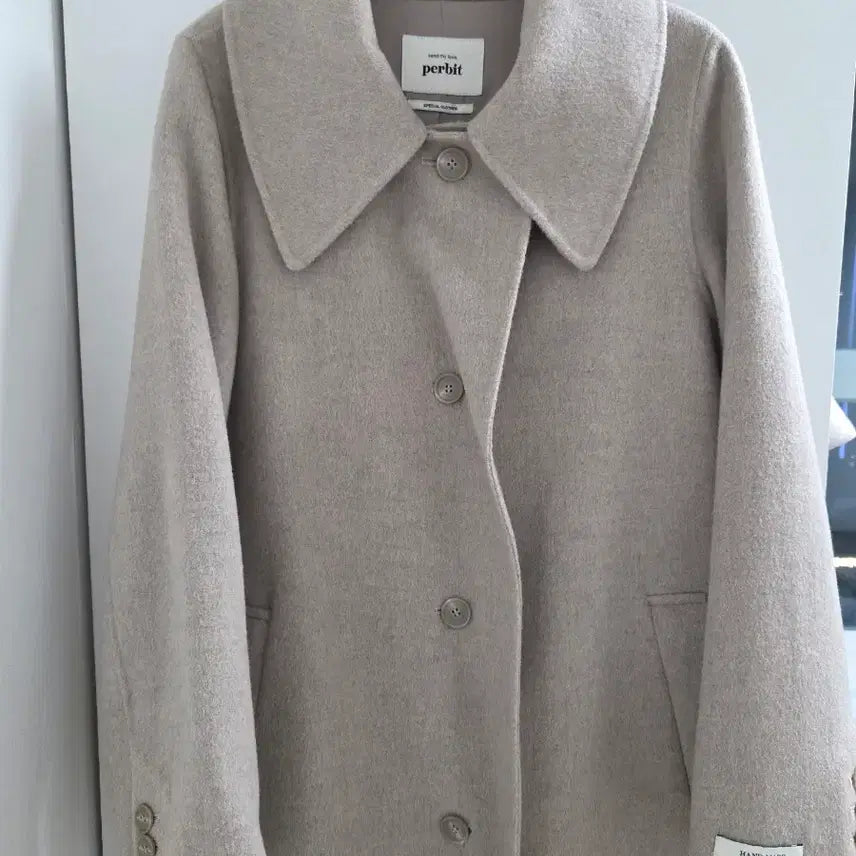 [BUNJANG] Fabbit Merino Wool Handmade Coat / 퍼빗 메리노울 메모리 핸드메이드 코트