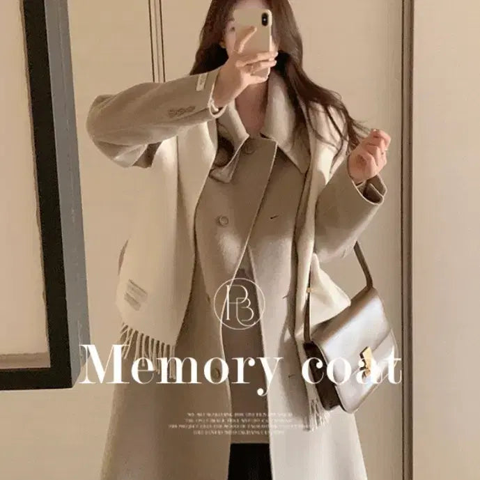 [BUNJANG] Fabbit Merino Wool Handmade Coat / 퍼빗 메리노울 메모리 핸드메이드 코트