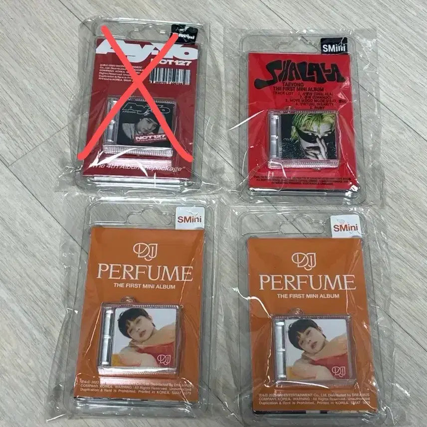 엔시티127 도재정 정우 태용 에이요 샤랄라 퍼퓸 smini 스미니