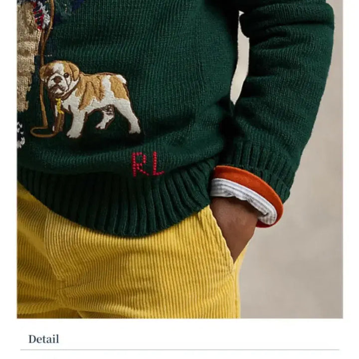 [BUNJANG] Polo Ralph Lauren Polo Bear Knit Sweater (Boy&