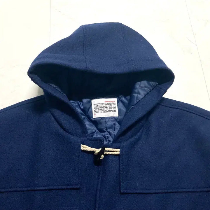 [BUNJANG] Birthday Suit Long Duffle Coat Navy M / (거의 새것)벌스데이수트 롱 더플 떡볶이 코트 105-110 M