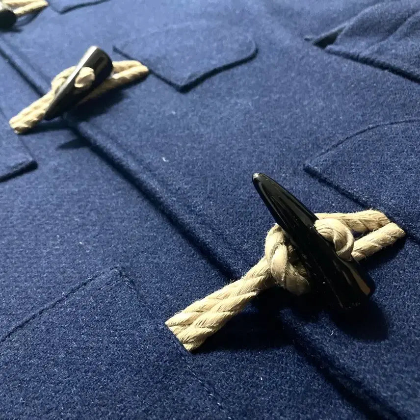 [BUNJANG] Birthday Suit Long Duffle Coat Navy M / (거의 새것)벌스데이수트 롱 더플 떡볶이 코트 105-110 M