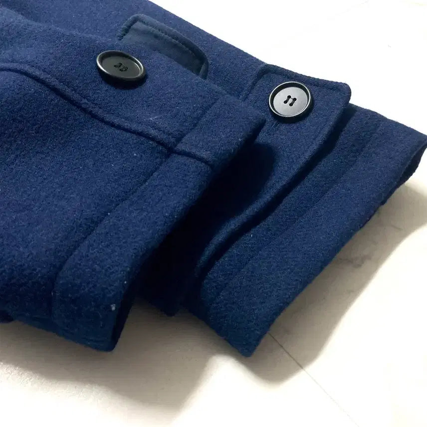 [BUNJANG] Birthday Suit Long Duffle Coat Navy M / (거의 새것)벌스데이수트 롱 더플 떡볶이 코트 105-110 M