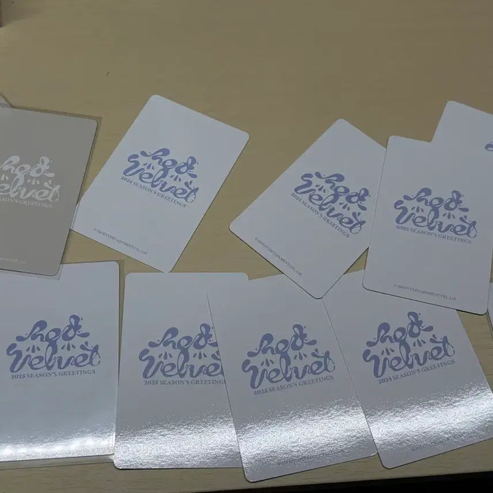 [BUNJANG] Red Velvet 2025 Season's Greetings Photocard Bundle Set / [일괄] 레드벨벳 2025 시즌그리팅 포토카드