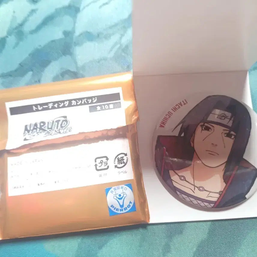 [BUNJANG] Naruto Itachi Baseyard Can Badge / 나루토 이타치 베이스야드 캔뱃지