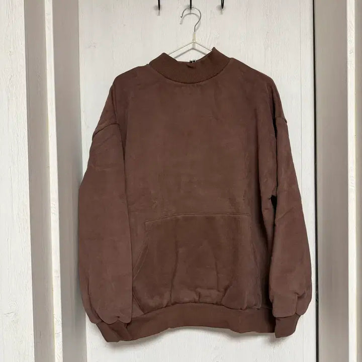 [BUNJANG] Imvely Fleece Turtleneck Sweatshirt / 임블리 기모 목폴라 맨투맨 (새상품)