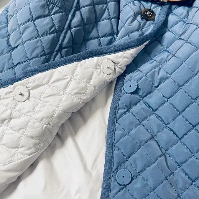 [SOLD OUT] 새상품) 데코 숄칼라 후드 퀼팅 롱 패딩 코트 벨트 포함M 정가 38만