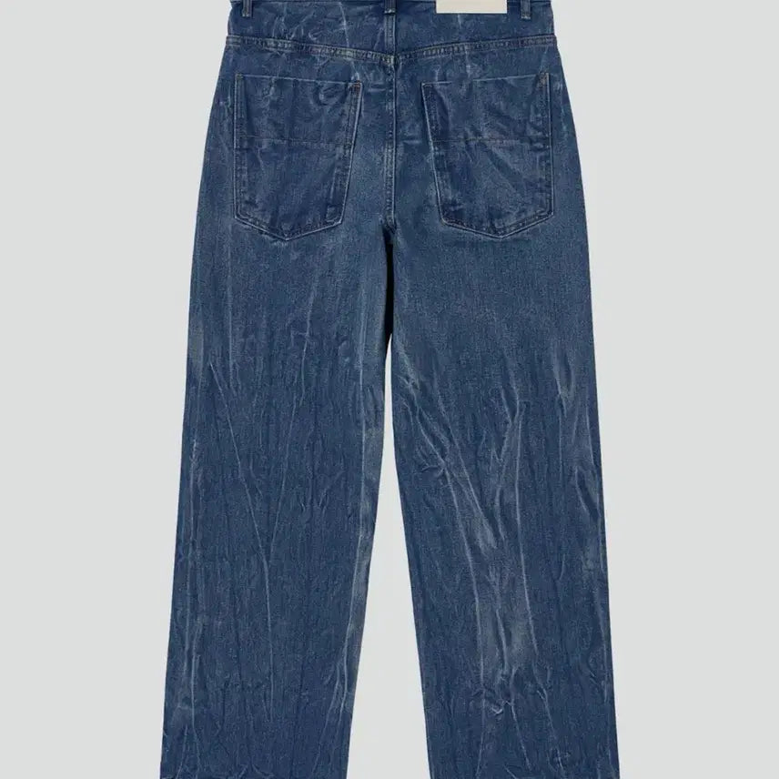 [BUNJANG] Dekete Mid Rise Wide Jeans / 데케트 mid rise wide jeans DCPT027 crinkle