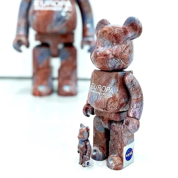 [BUNJANG] Bearbrick NASA Europa Satellite 400% + 100% Figure / 베어브릭 우주관련 유로파 EUROPA 400 100세트