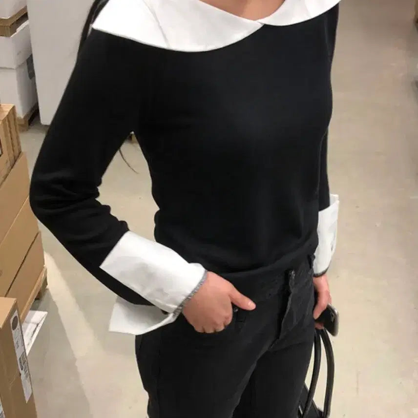 [BUNJANG] Trove Layered Shirt / 트로브 레이어드셔츠티셔츠