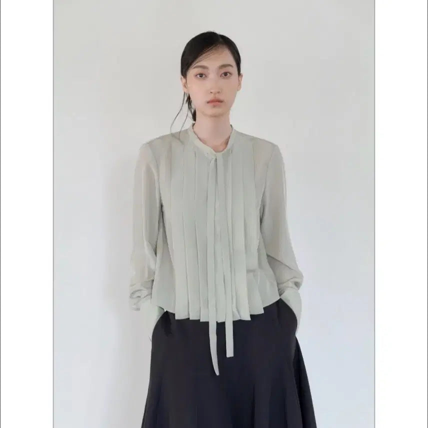 [BUNJANG] MIMEME Blouse Mint / 미메메 블라우스 민트