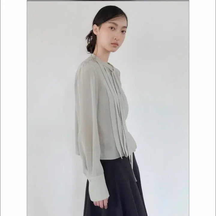 [BUNJANG] MIMEME Blouse Mint / 미메메 블라우스 민트