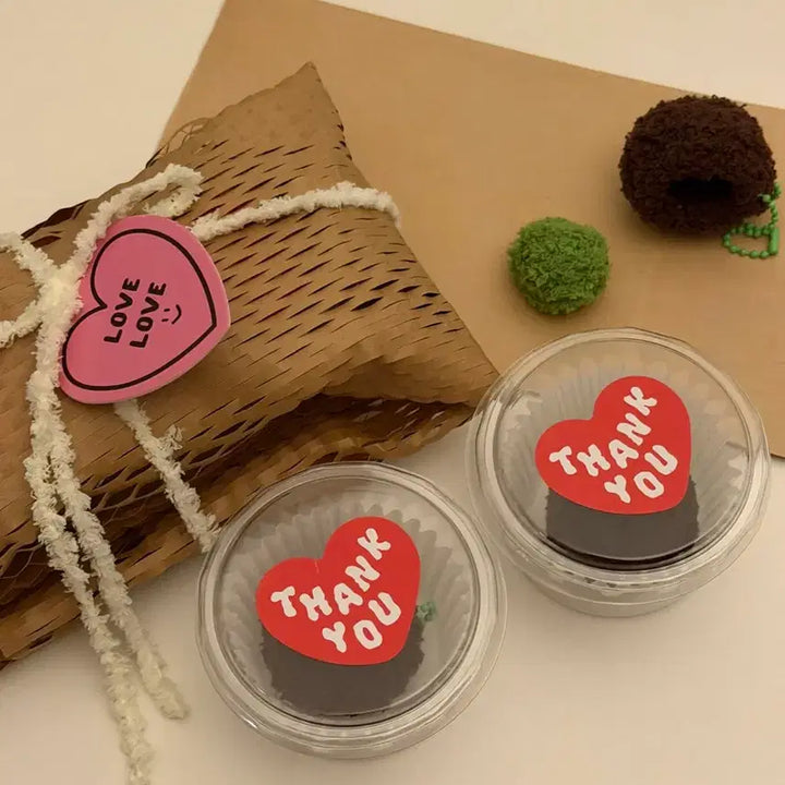 [BUNJANG] Valentine's Day Dubai Ddujjong Cookie Keyring / 두바이쫀득쿠키 두쫀쿠키링 (케이스포함)