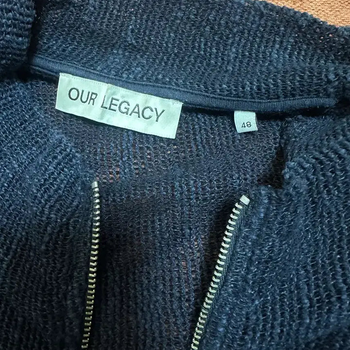 [BUNJANG] Our Legacy Shrunken Navy Jacket / [48] 아워레가시 슈렁큰 네이비