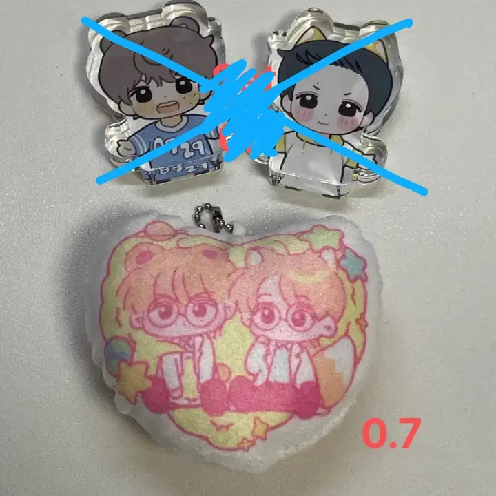 [BUNJANG] NCT Dream Haechan Renjun Keyring / 동런 온리전 굿즈 키링 양도 해찬 런쥔 엔시티 드림