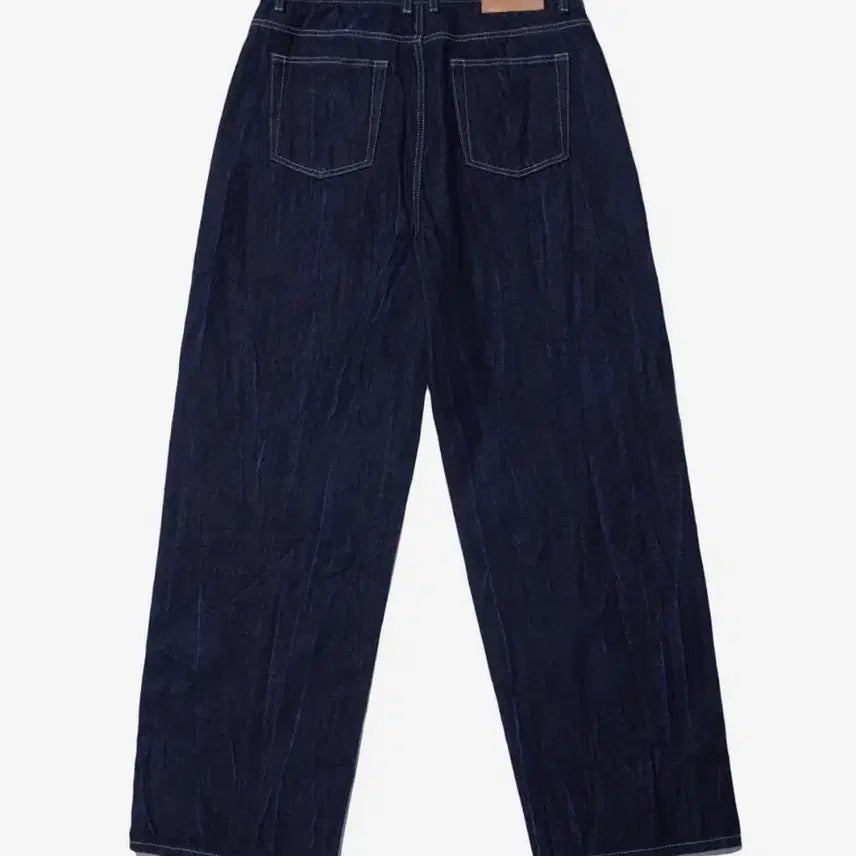[BUNJANG] BeSlow Crinkle Denim Pants (Indigo, 34) / 비슬로우 crinkle denim pants(indigo, 34)