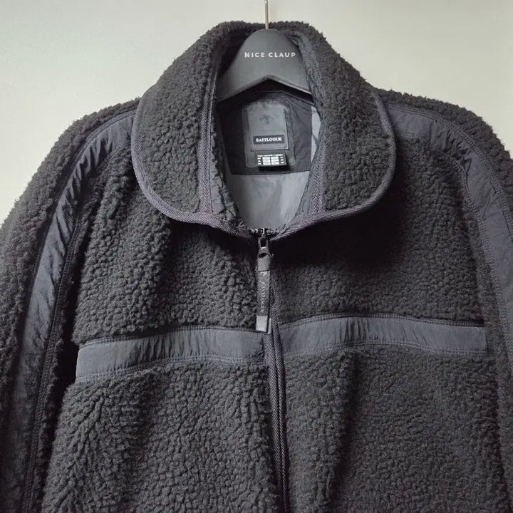 [BUNJANG] Eastlogue x Descente Fleece Jacket (Black, XL) / 최종가)이스트로그x데상트 플리스(후리스)자켓 블랙 XL사이즈 판매