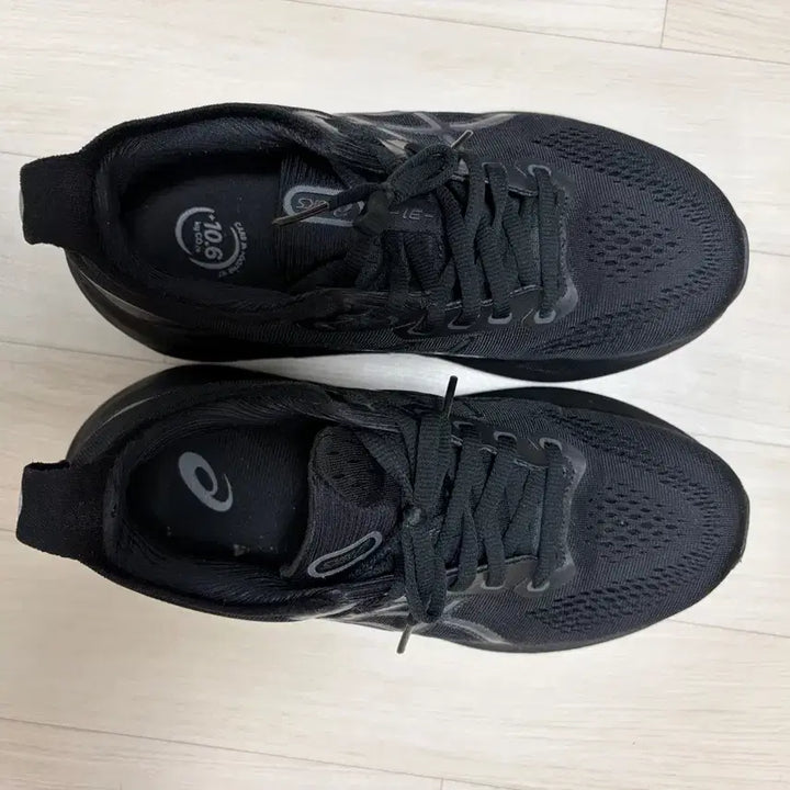 [BUNJANG] Asics Gel Kayano 32 Black Running Shoes / 아식스 젤카야노 32올검 235사이즈