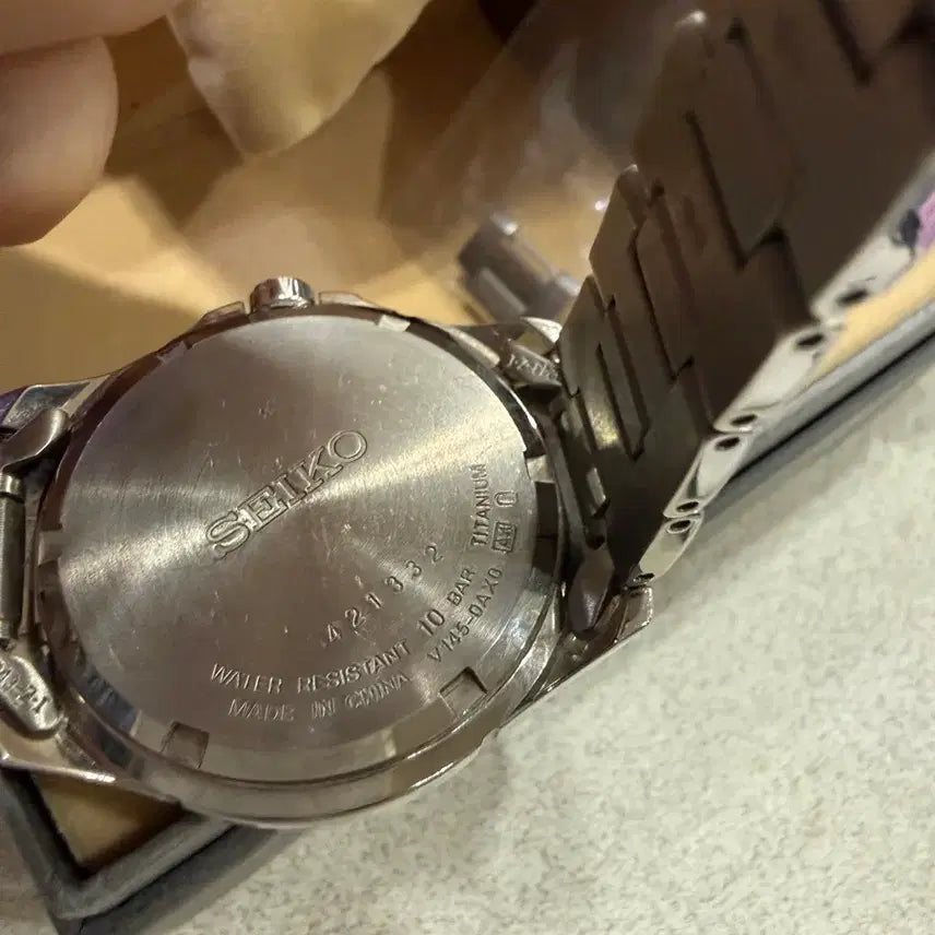 [BUNJANG] Seiko Solartitanium SBPS035 Watch / 세이코 솔라티타늄 sbps035