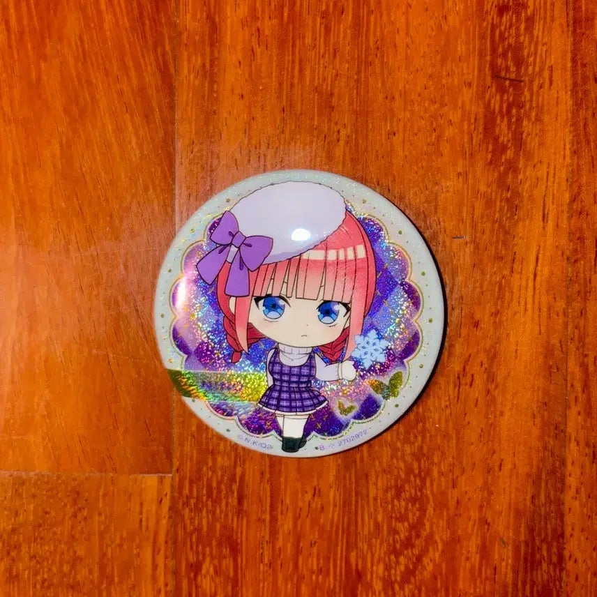 [BUNJANG] The Quintessential Quintuplets Nino Can Badge / 5등분의 신부 니노 캔뱃지