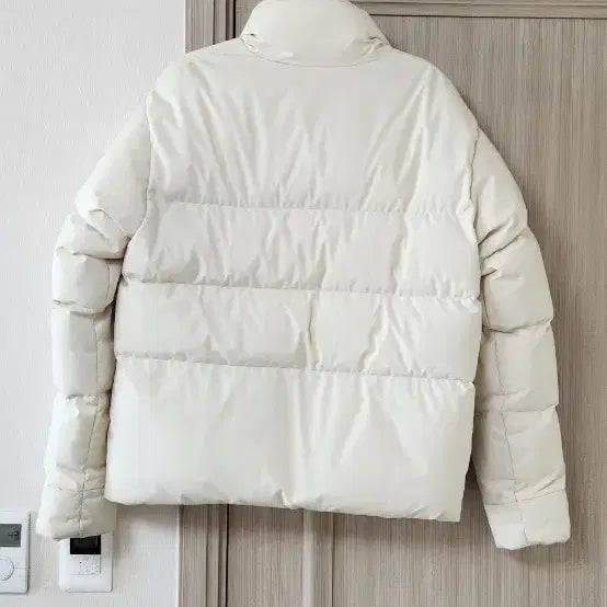 [BUNJANG] Lafarge Store Ivory Short Padded Jacket / 라퍼지스토어 아이보리 숏패딩 90사이즈입니다