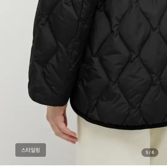 [SOLD OUT] 쉬즈미스 퀼팅자켓 코듀로이 덕다운 점퍼