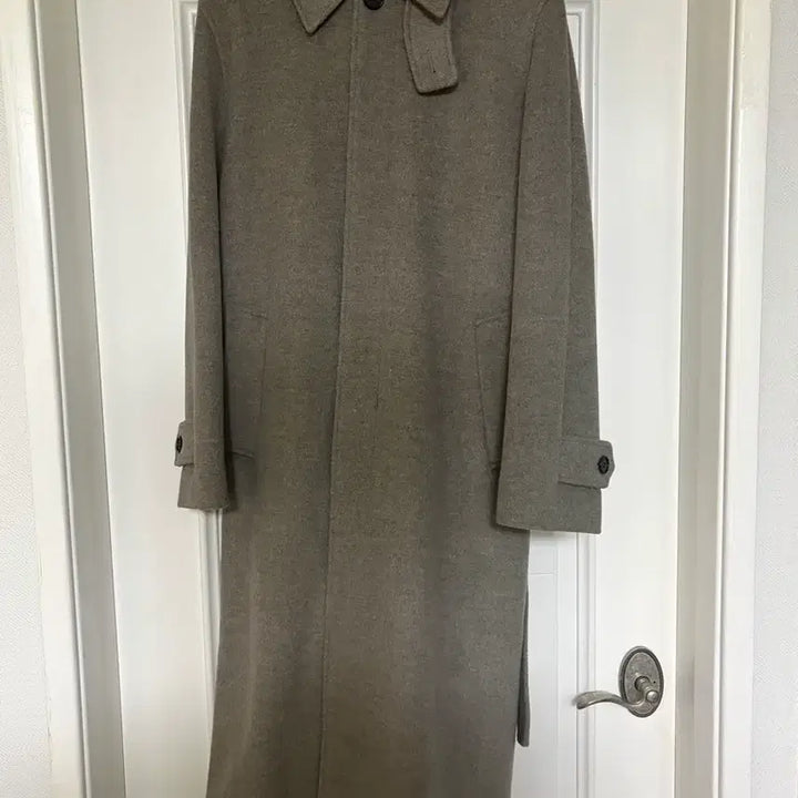 [BUNJANG] Dunst Belted Robe Mac Coat L / 던스트 벨티드 로브 맥코트 L(100)