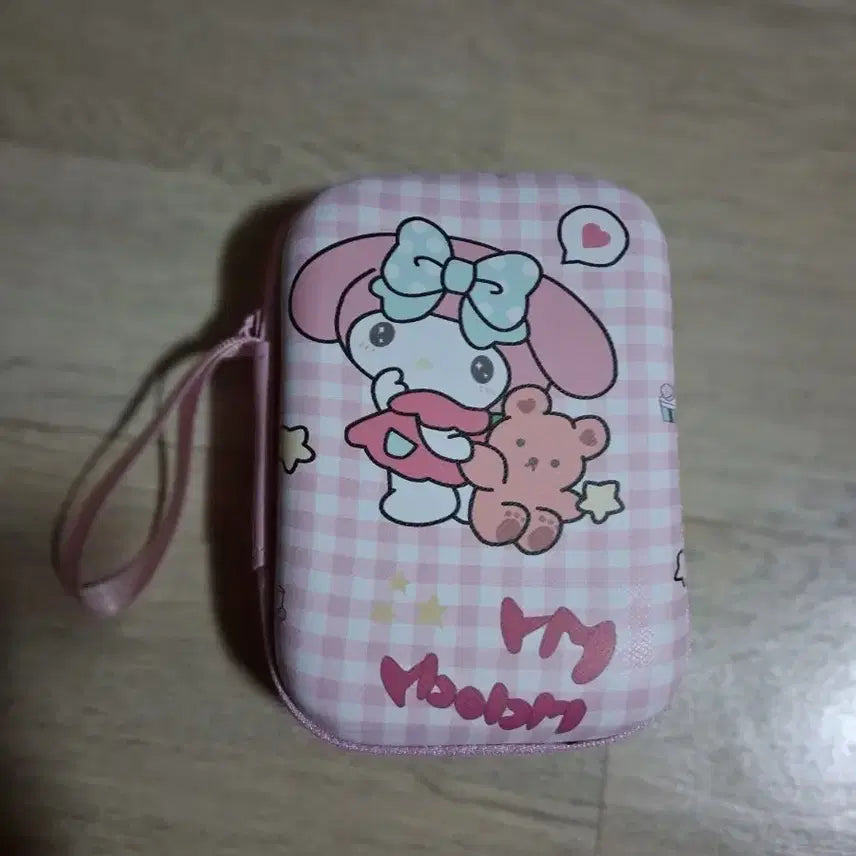 [BUNJANG] My Melody Mini Carry-on Pouch / 마이멜로디 미니캐리어 파우치 (무료배송)